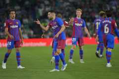 Menang dramatis 2-1 atas Betis, Barcelona amankan tiket Liga Champions